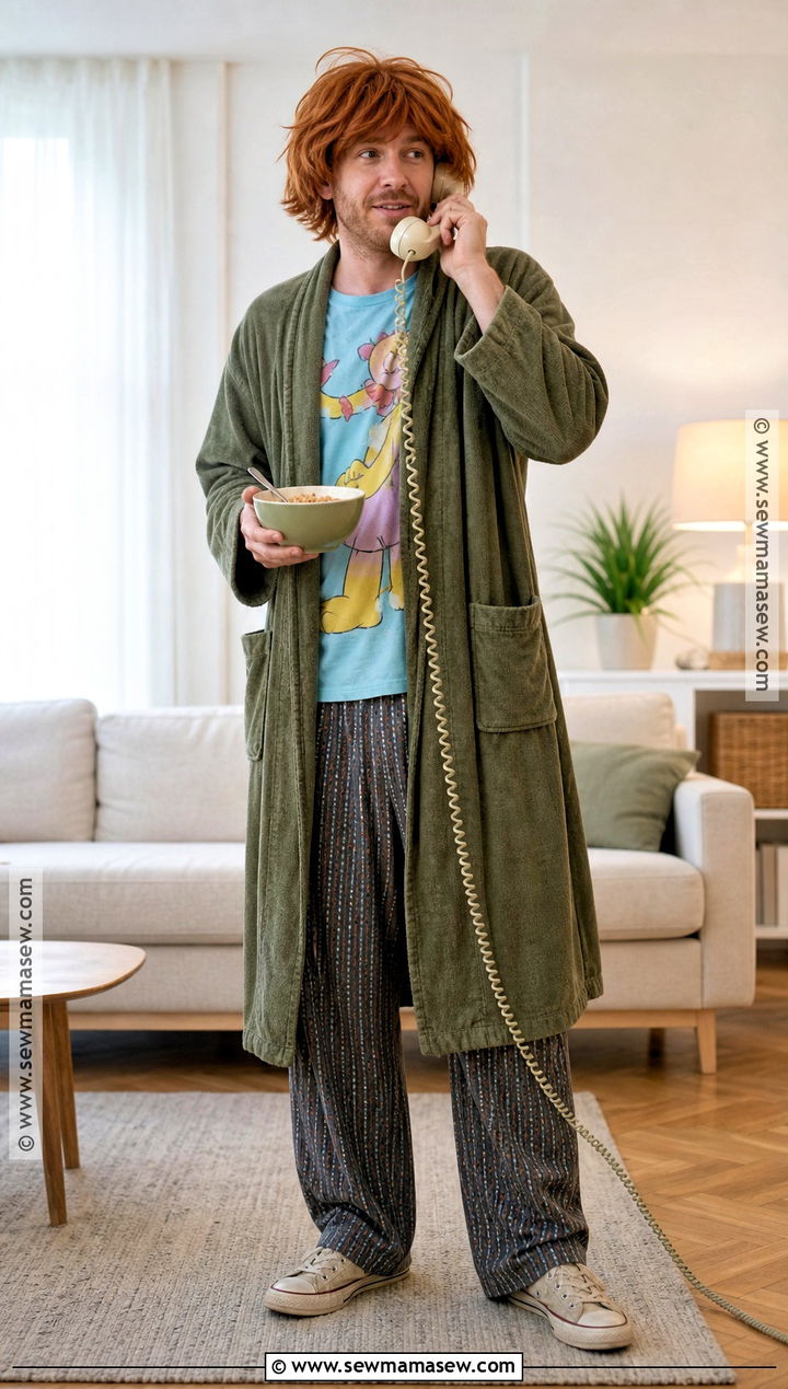 Lance Green Bathrobe Costume - 30 pulp fiction halloween costume ideas