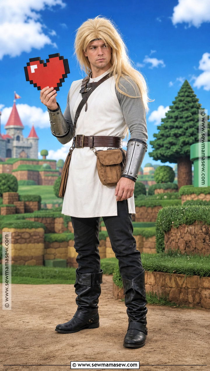 Lance Slashblade Costume With White Tunic - 30 Inside Out Characters Costumes