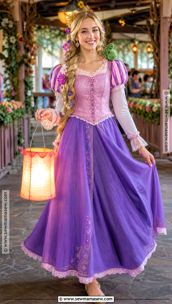 Lantern Festival Rapunzel Costume - 40 repunzle costume idea