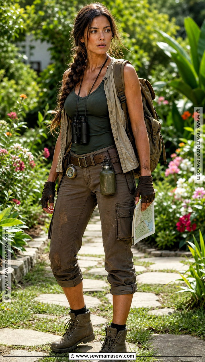 Lara Croft Jungle Costume - 35 laura croft costume ideas