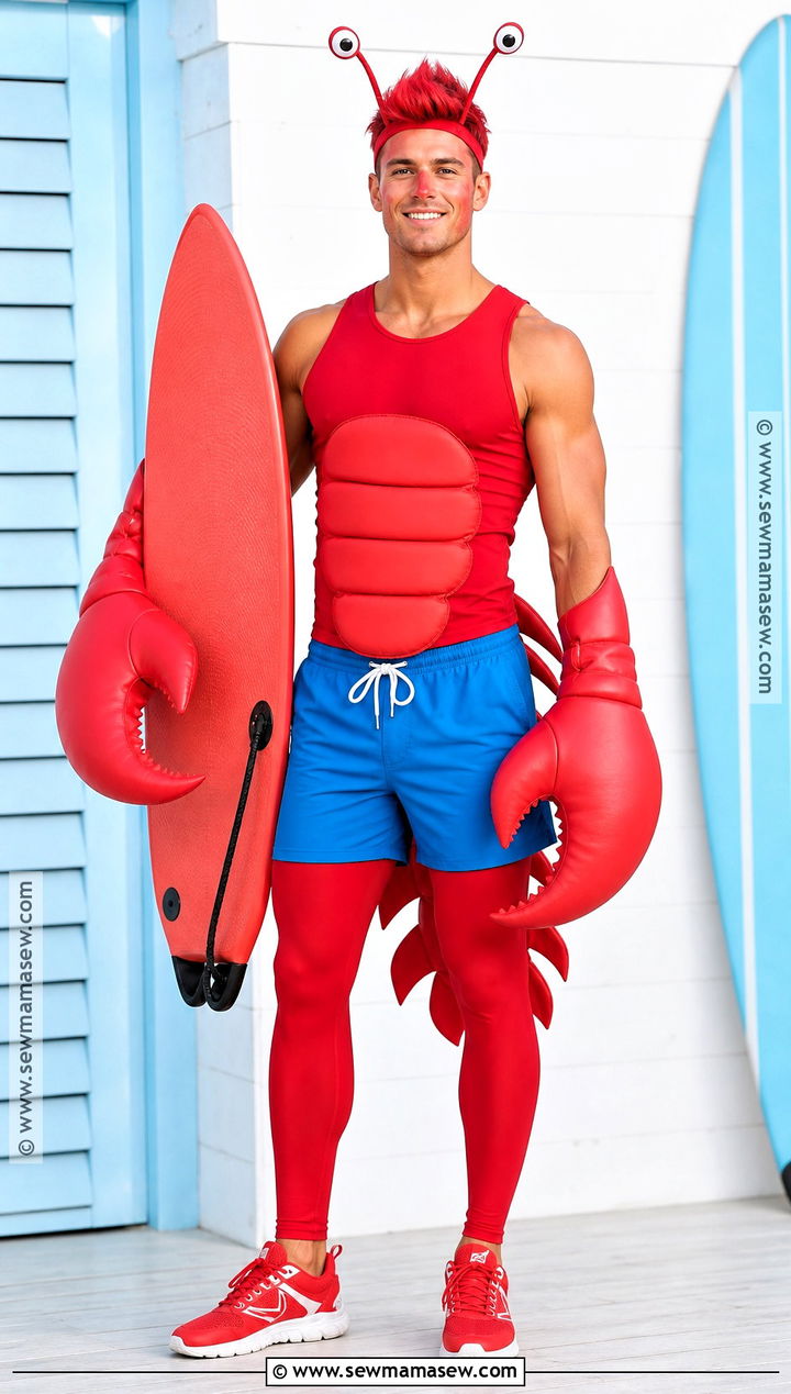 Larry The Lobster Costume - 35 spongebob character costumes