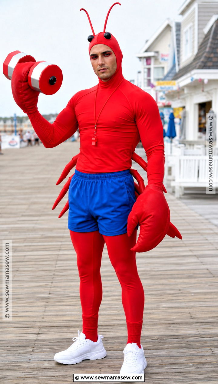 Larry the Lobster Cosplay - 35 Spongebob Cosplay Ideas