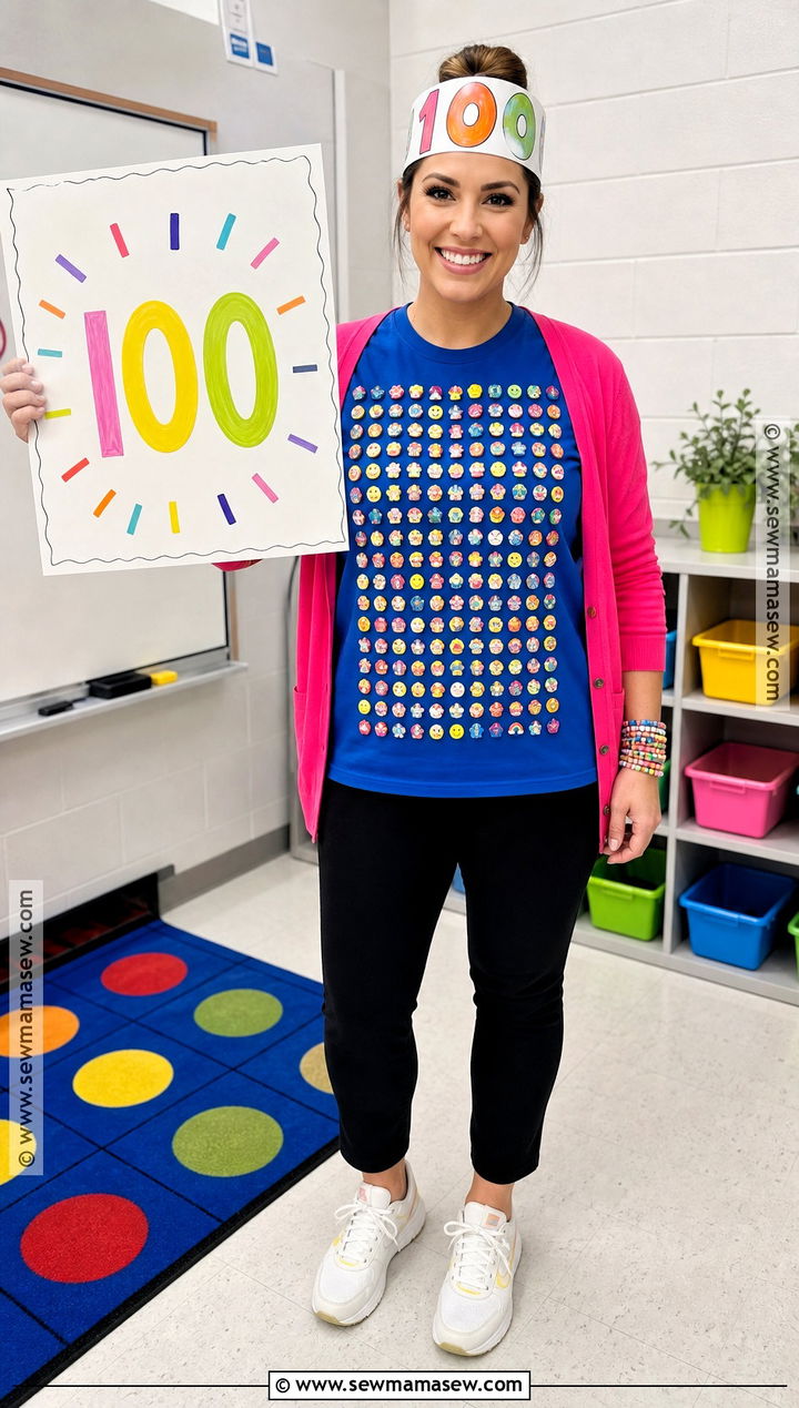 Last Minute 100 Days Teacher Costume - 30 100 days of school dress up ideas for teachers