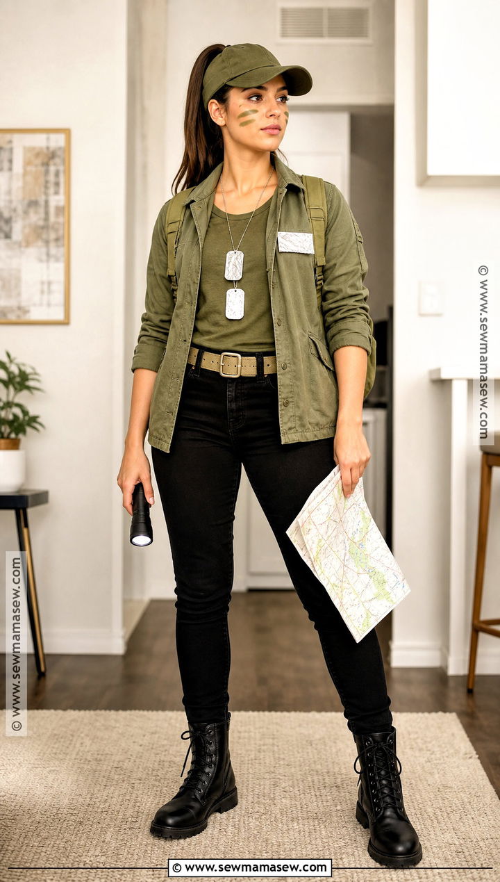 Last Minute Army Costume - 35 army costume ideas for women