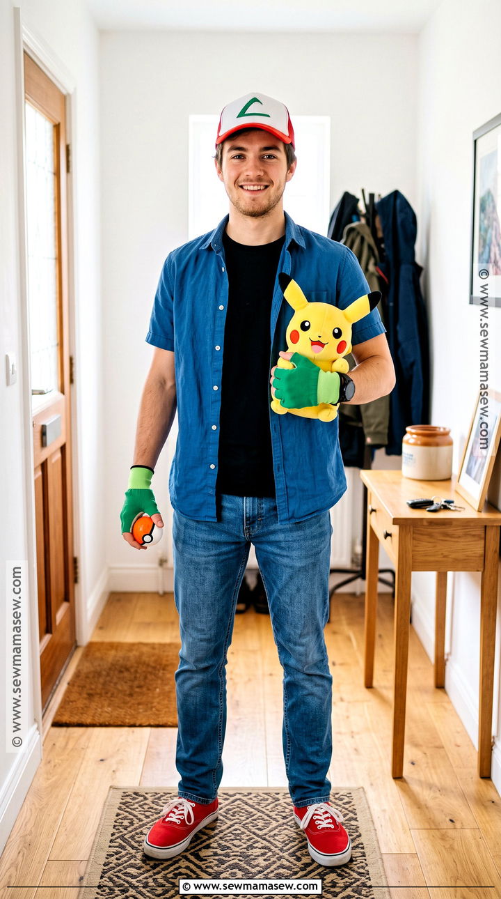 Last Minute Ash Ketchum Costume - 35 ash ketchum costume ideas