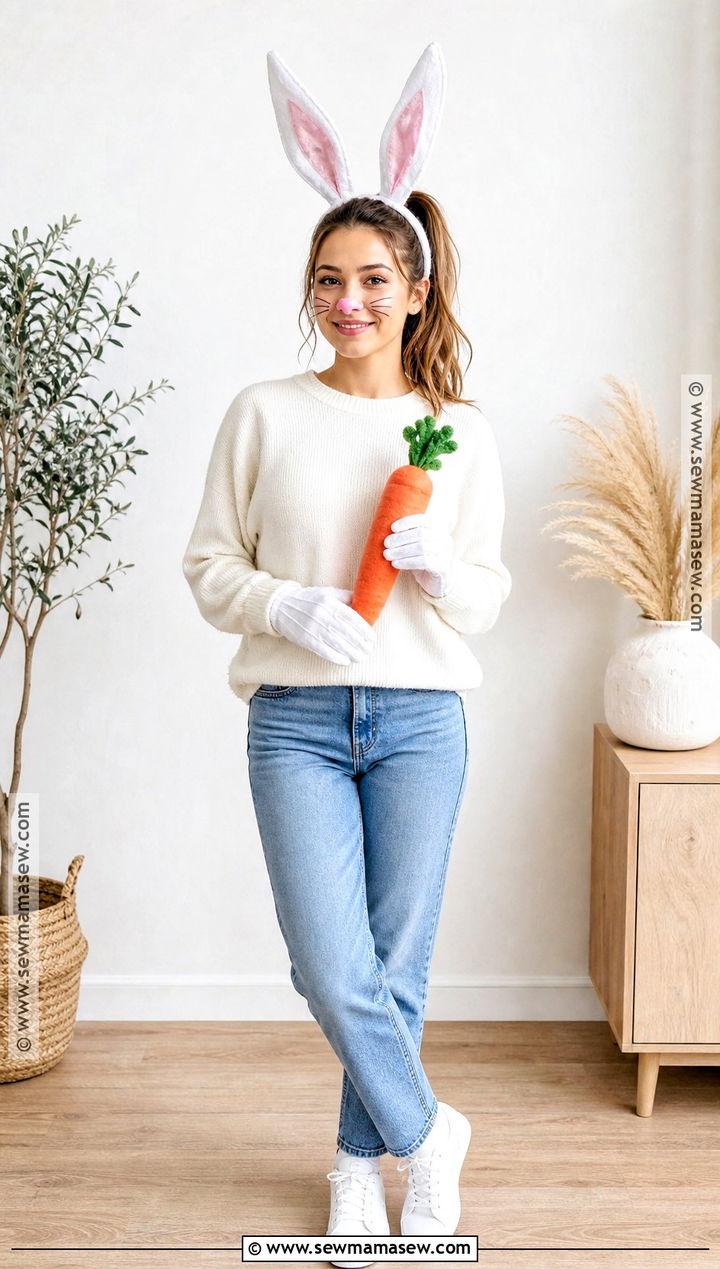 Last Minute Bunny Costume - 45 bunny halloween costume ideas