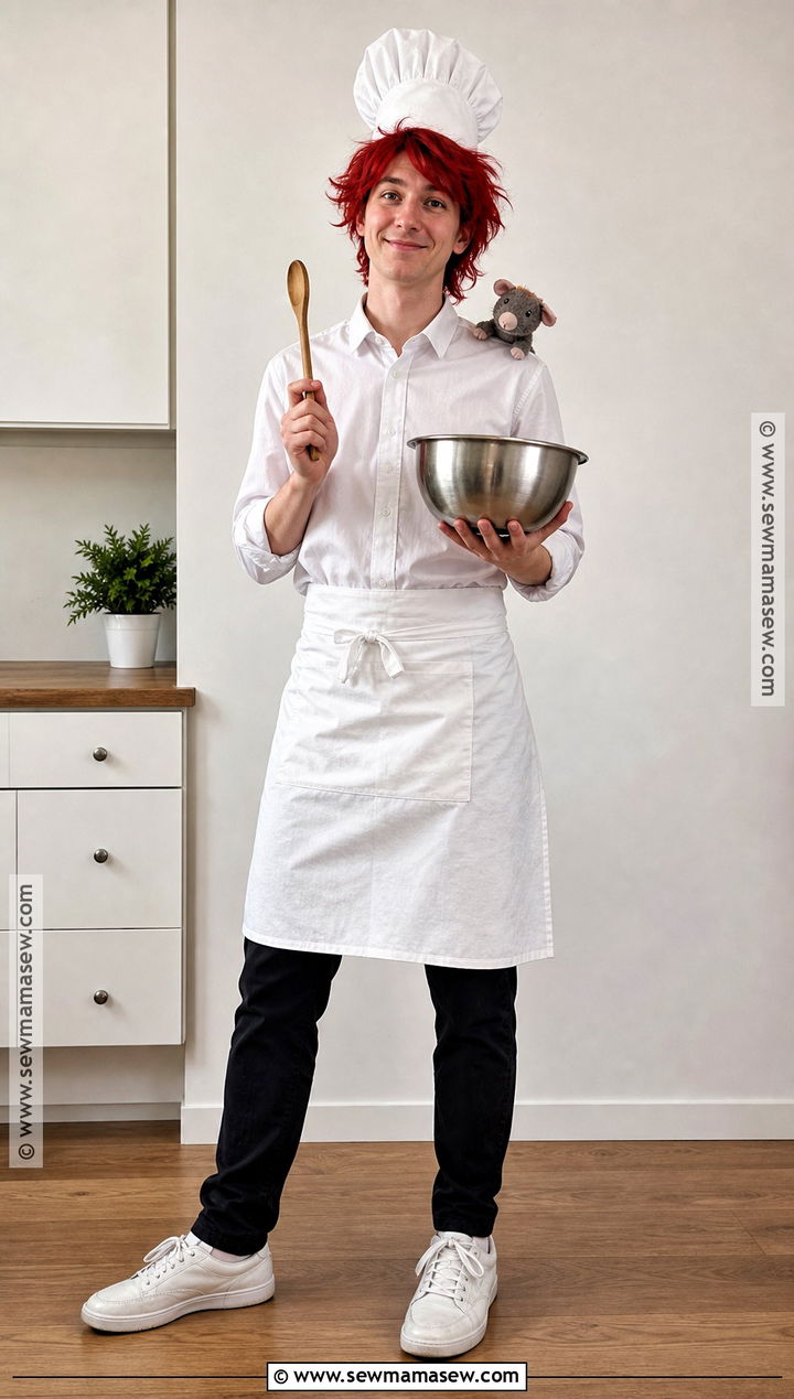 Last Minute Chef And Rat Costume - 30 Chef And Ratatouille Costume Ideas