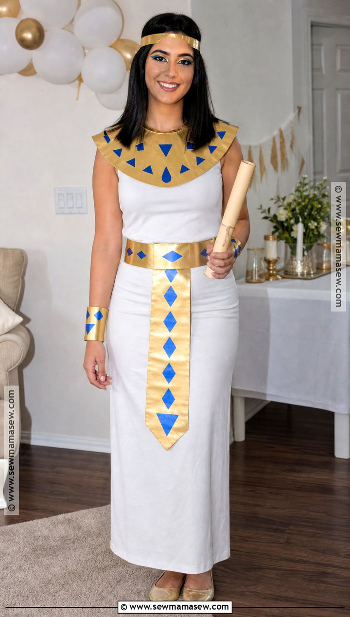 Last Minute DIY Egyptian Queen Costume - 30 Egypt Costume Ideas for Women