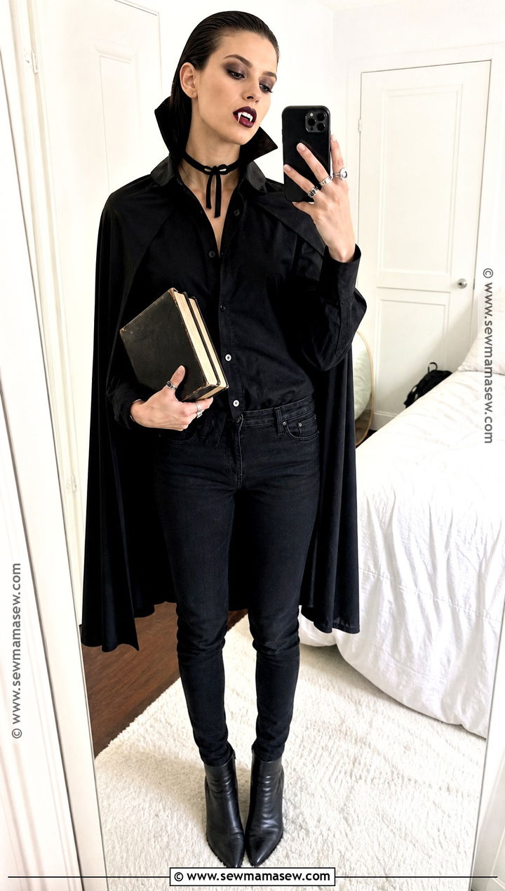 Last Minute DIY Vampire Costume - 35 vampire costume ideas