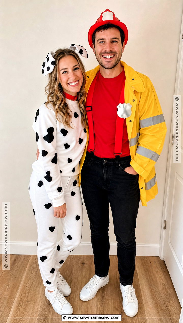 Last Minute Dalmatian And Firefighter Costume - 35 dalmatian and firefighter costume ideas