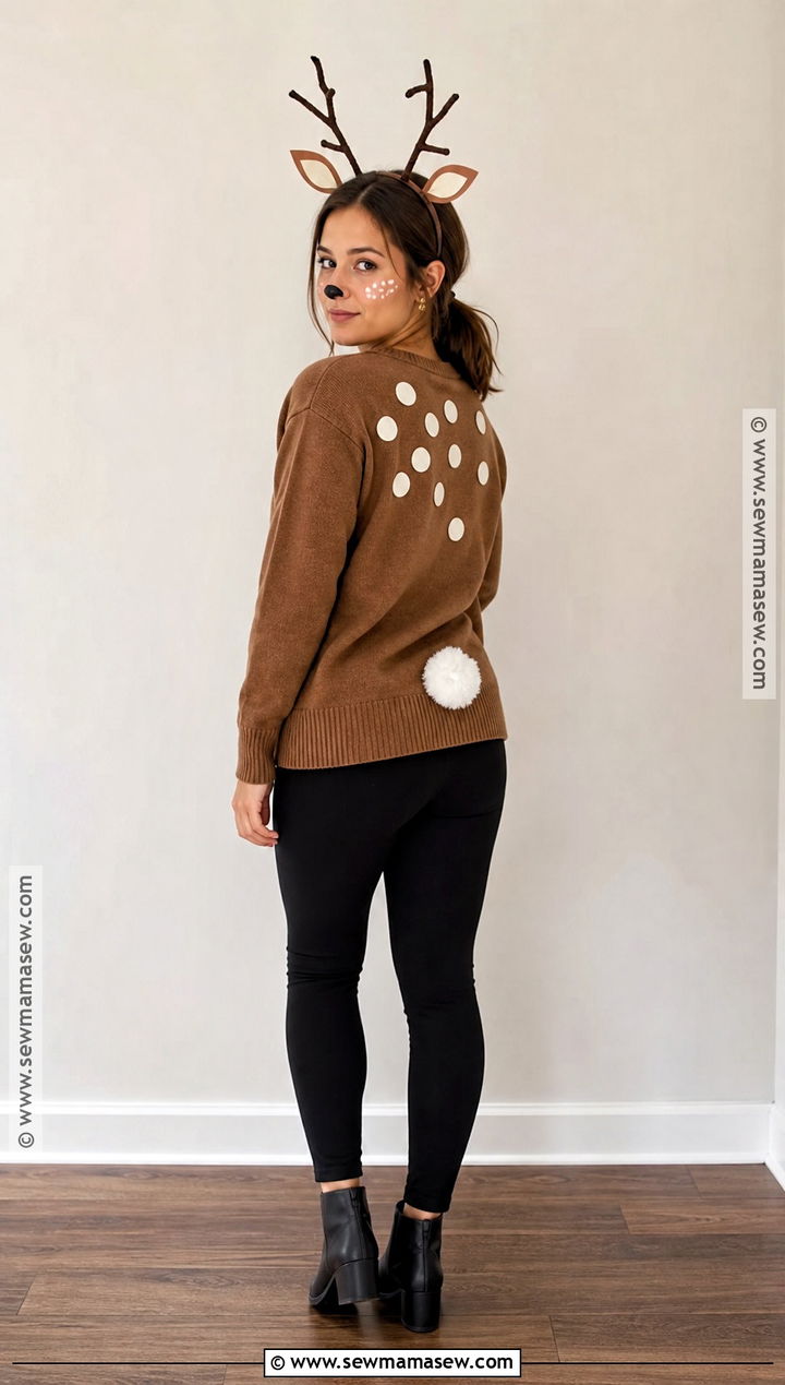Last Minute Deer Costume With Closet Basics - 50 deer costume ideas