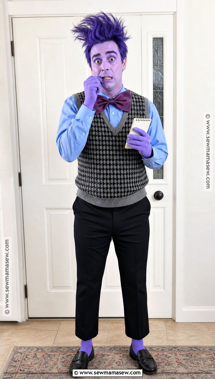 Last Minute Fear Inside Out Costume - 30 fear inside out costume ideas