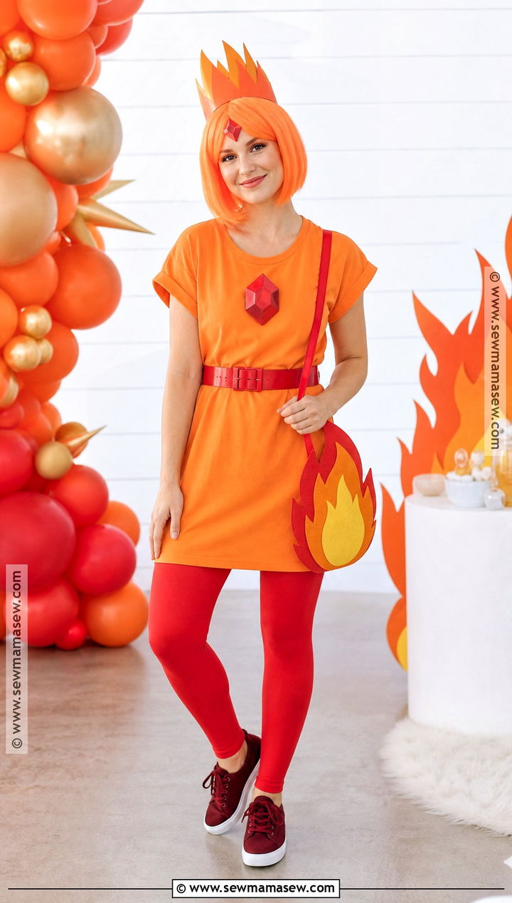 Last Minute Flame Princess Costume - 30 flame princess costume ideas