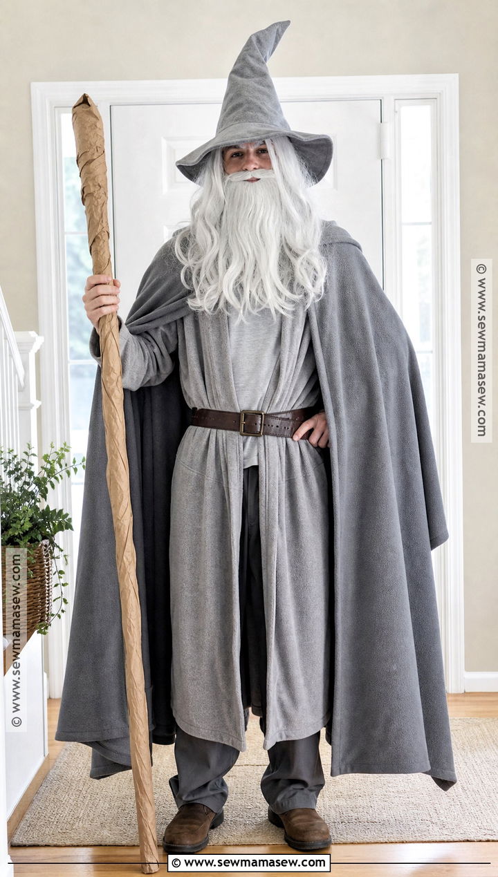 Last Minute Gandalf Bathrobe Costume - 30 gandalf costume ideas
