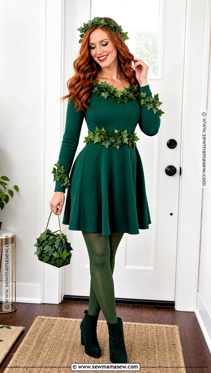 Last Minute Green Ivy Dress Costume - 30 green ivy costume ideas
