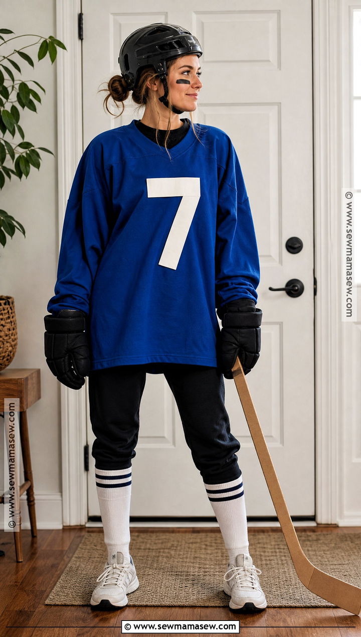 Last Minute Hockey Player Costume - 30 hockey player costume ideas