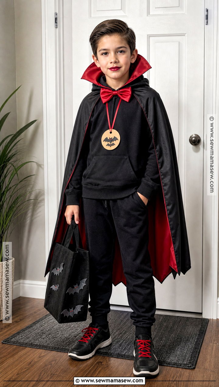Last Minute Hoodie Vampire Costume - 30 vampire costume ideas for kids