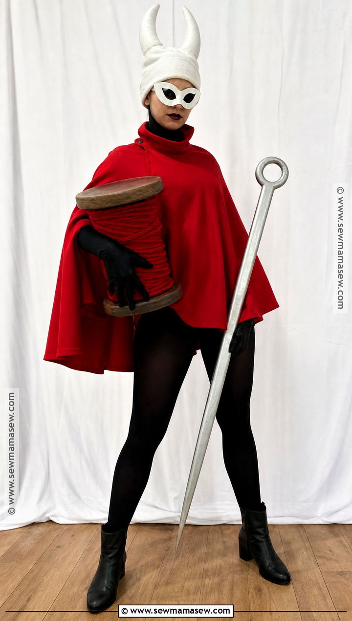Last Minute Hornet Cosplay With Red Poncho - 40 hornet cosplay ideas