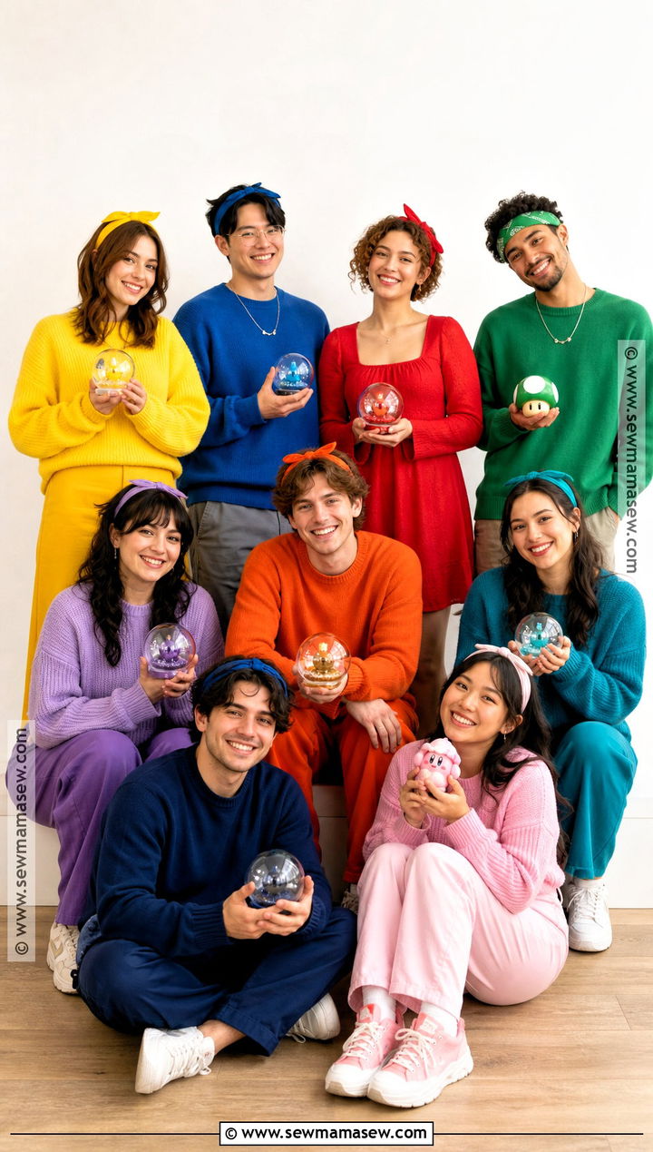 Last Minute Inside Out Group Costume - 40 inside out halloween costume ideas