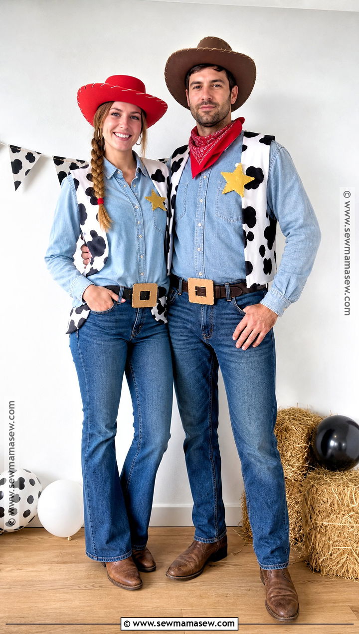 Last Minute Jessie And Woody Costume - 30 Jessie And Woody Costumes for Couples