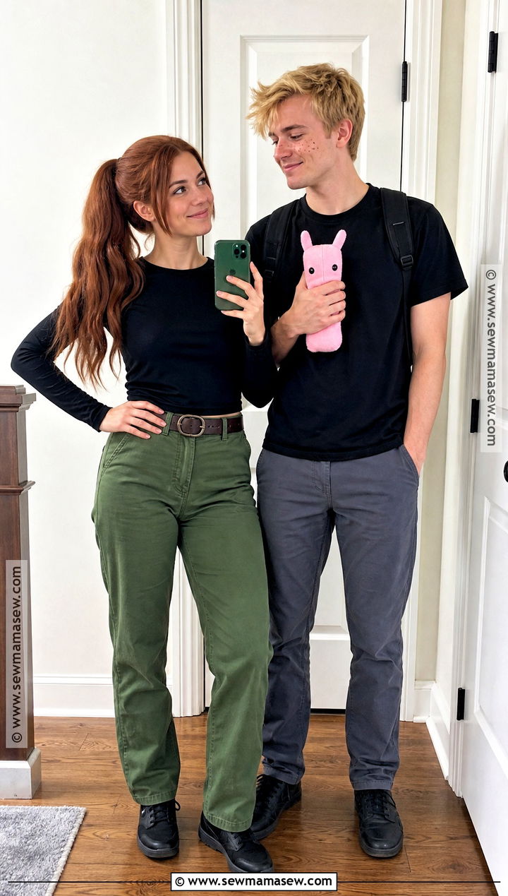 Last Minute Kim Possible And Ron Stoppable Costume - 30 kim possible and ron stoppable costume ideas