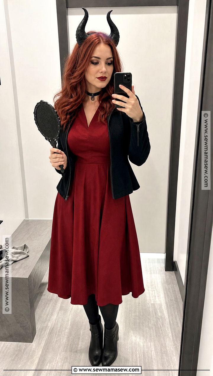 Last Minute Lilith Costume With Red Dress - 30 Lilith Costume Ideas