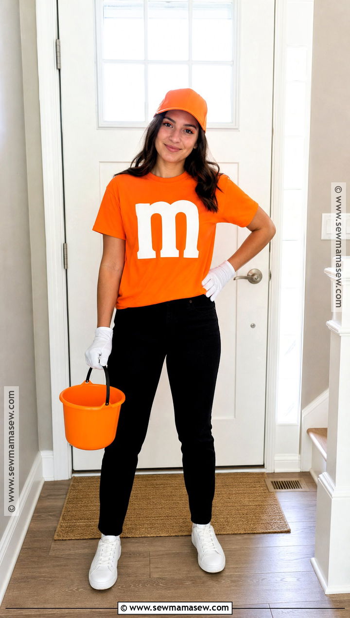 Last Minute MandM Costume With A T Shirt - 40 m&m costume ideas