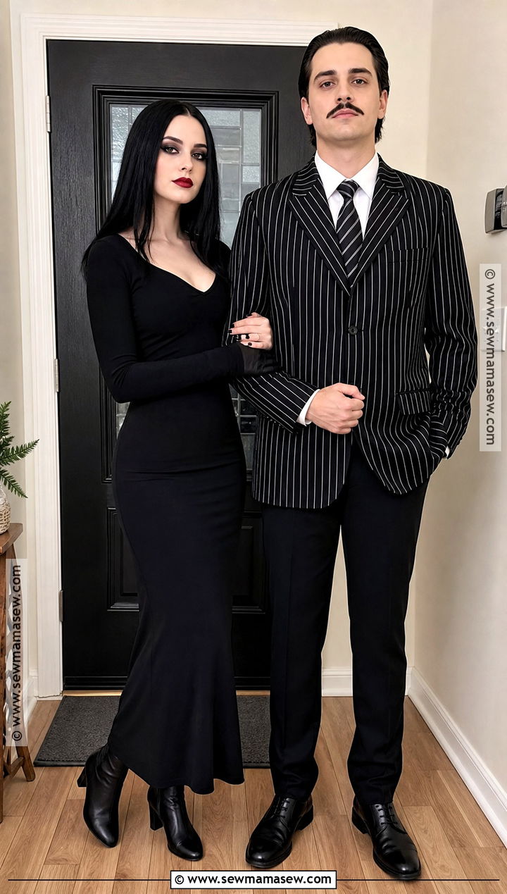 Last Minute Morticia And Gomez Costume - 40 morticia and gomez addams costume ideas