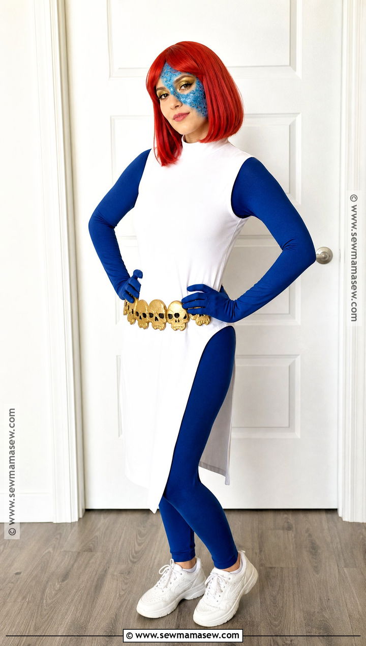 Last Minute Mystique Costume With Blue Basics - 35 mystique costume ideas