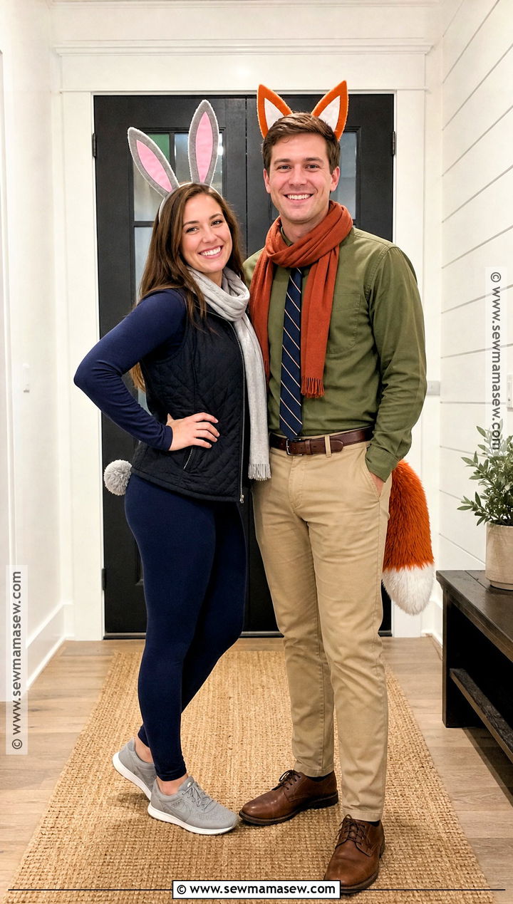 Last Minute Nick Wilde And Judy Hopps Costume - 30 nick wilde and judy hopps costume ideas