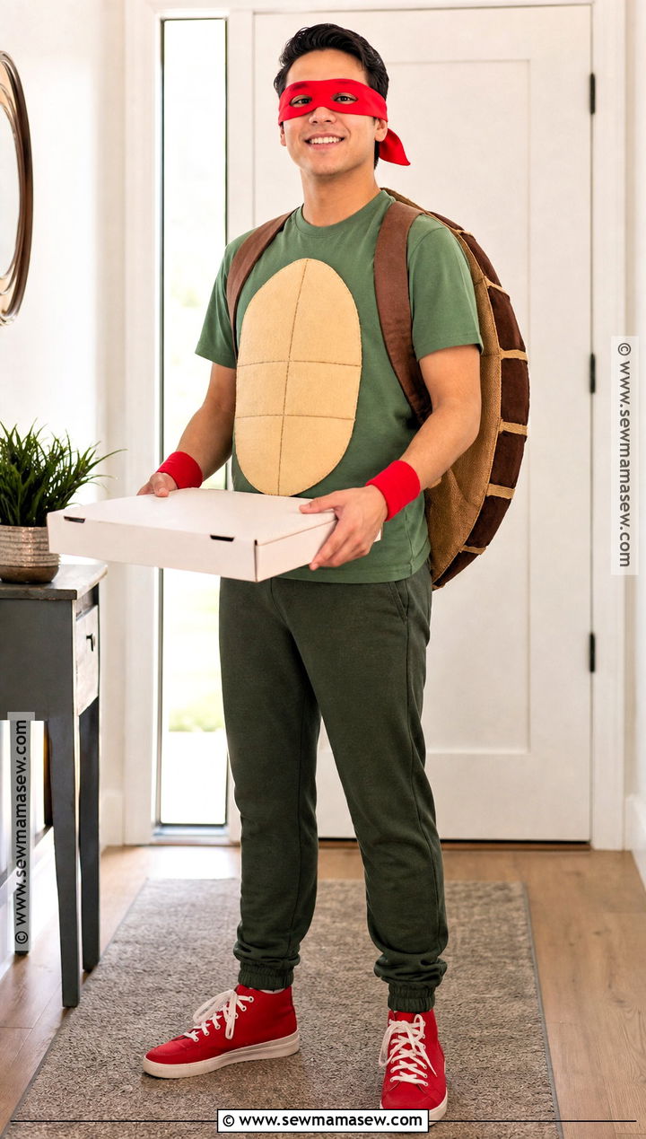 Last Minute Ninja Turtles T Shirt Costume - 40 ninja turtles costume ideas