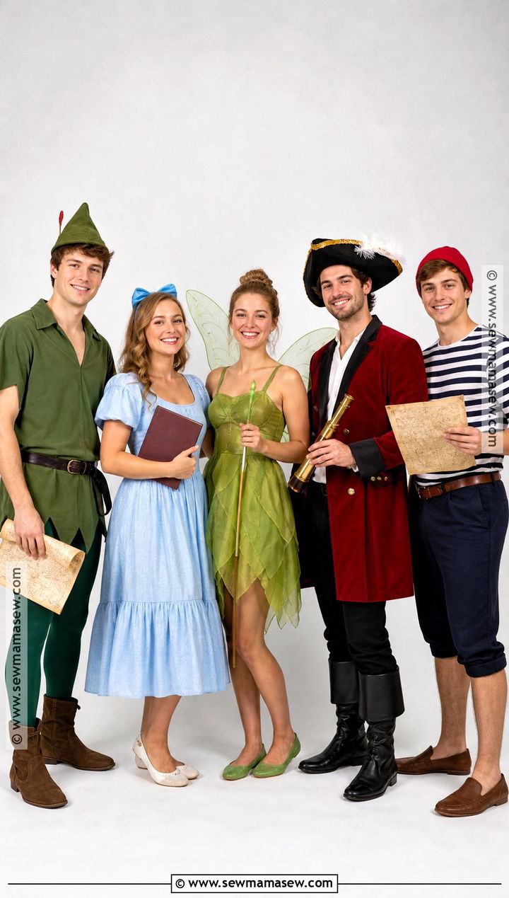 Last Minute Peter Pan Group Costume - 40 peter pan costume ideas