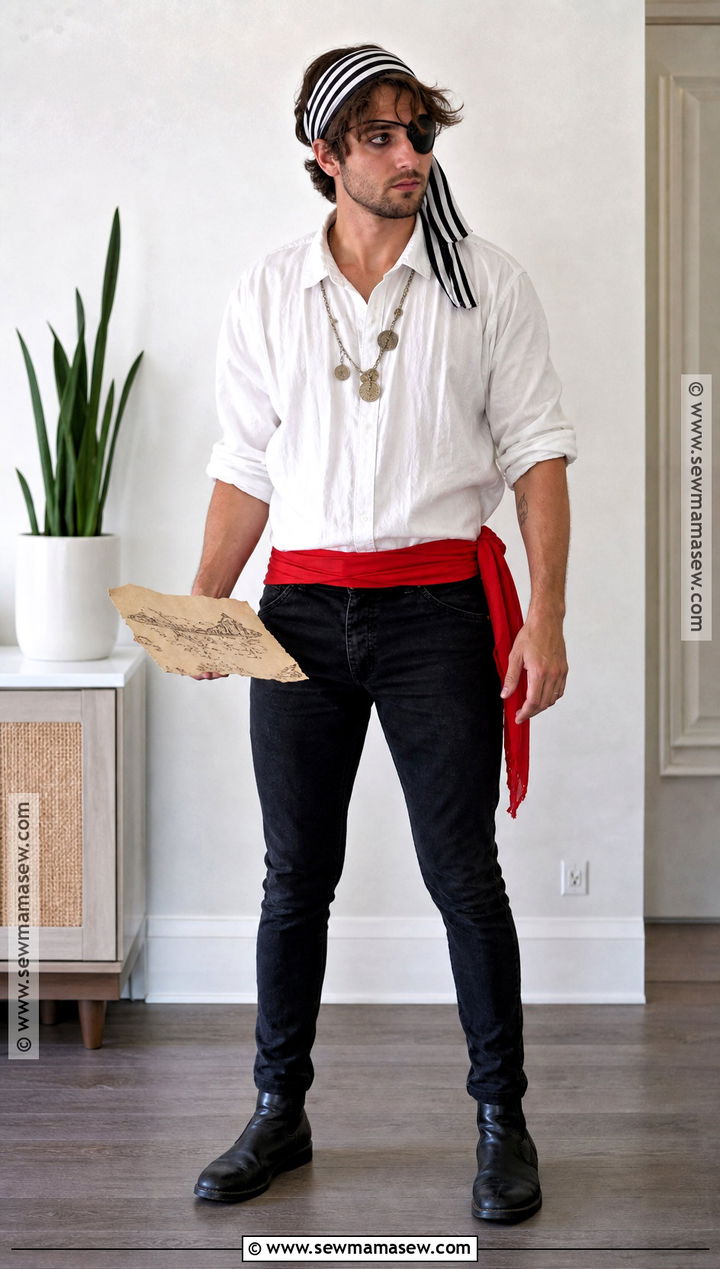 Last Minute Pirate Costume - 35 pirate costumes