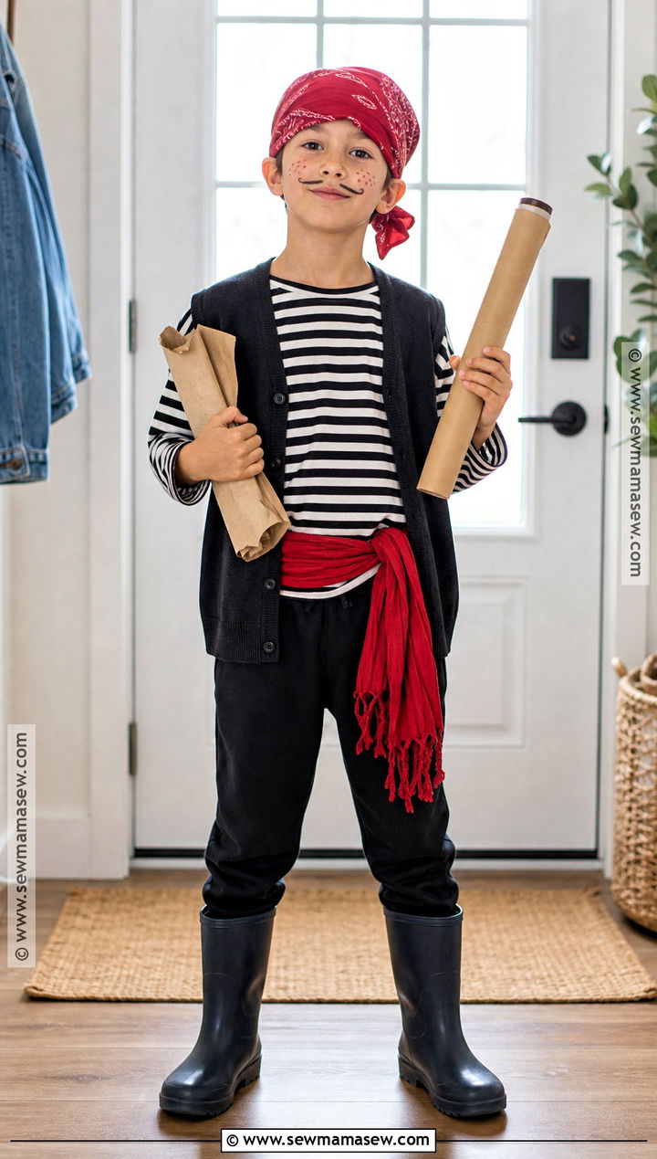 Last Minute Pirate Costume - 35 pirate costume ideas for kids