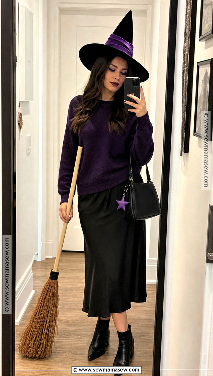 Last Minute Purple Witch Outfit - 30 purple witch outfit ideas