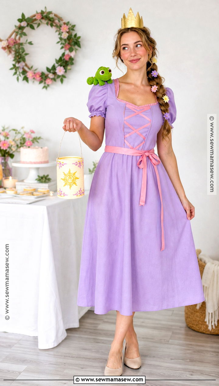 Last Minute Rapunzel Costume - 40 repunzle costume idea