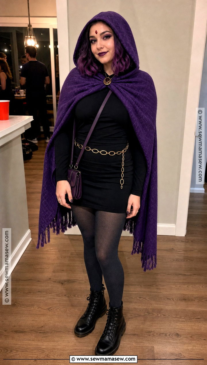 Last Minute Raven Halloween Outfit - 30 Raven Teen Titans Go Outfit Halloween Ideas