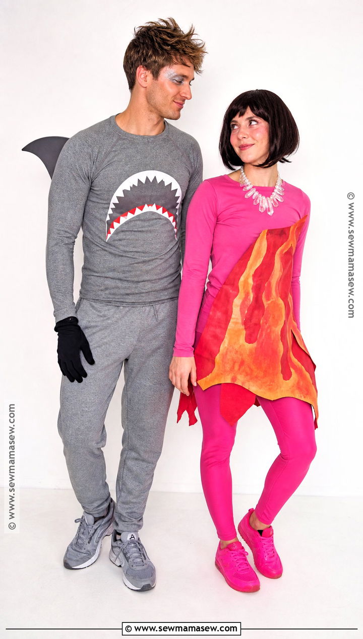 Last Minute Sharkboy And Lavagirl Couple Costume - 40 sharkboy and lavagirl costume ideas