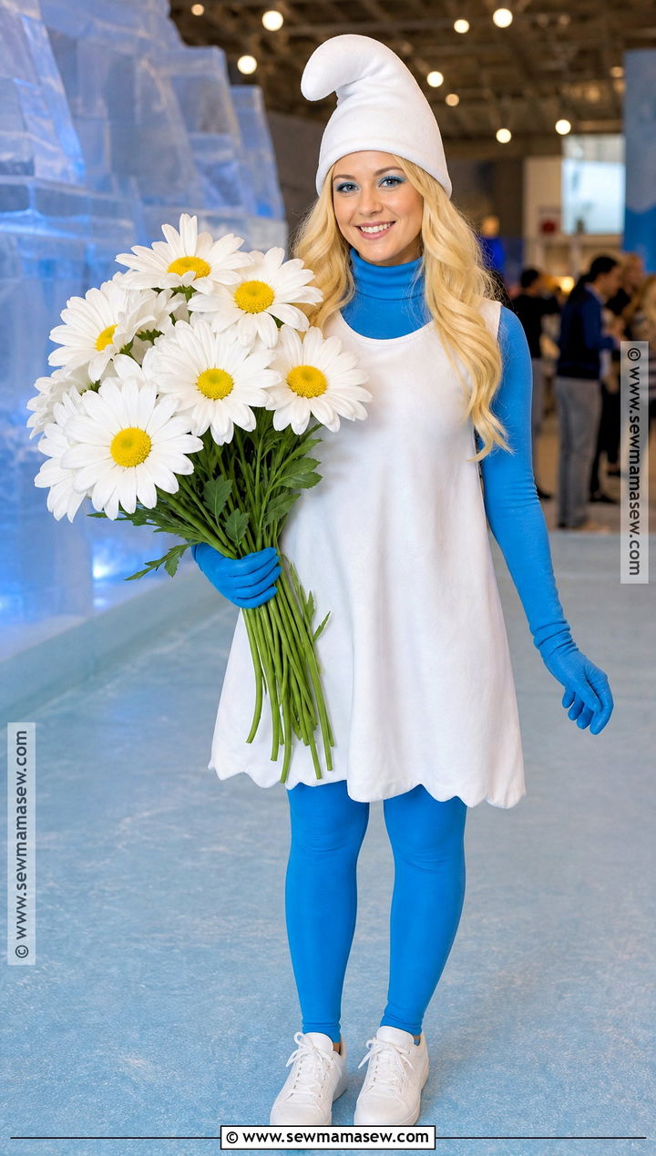 Last Minute Smurfette Costume Without Face Paint - 35 smurfette costume ideas