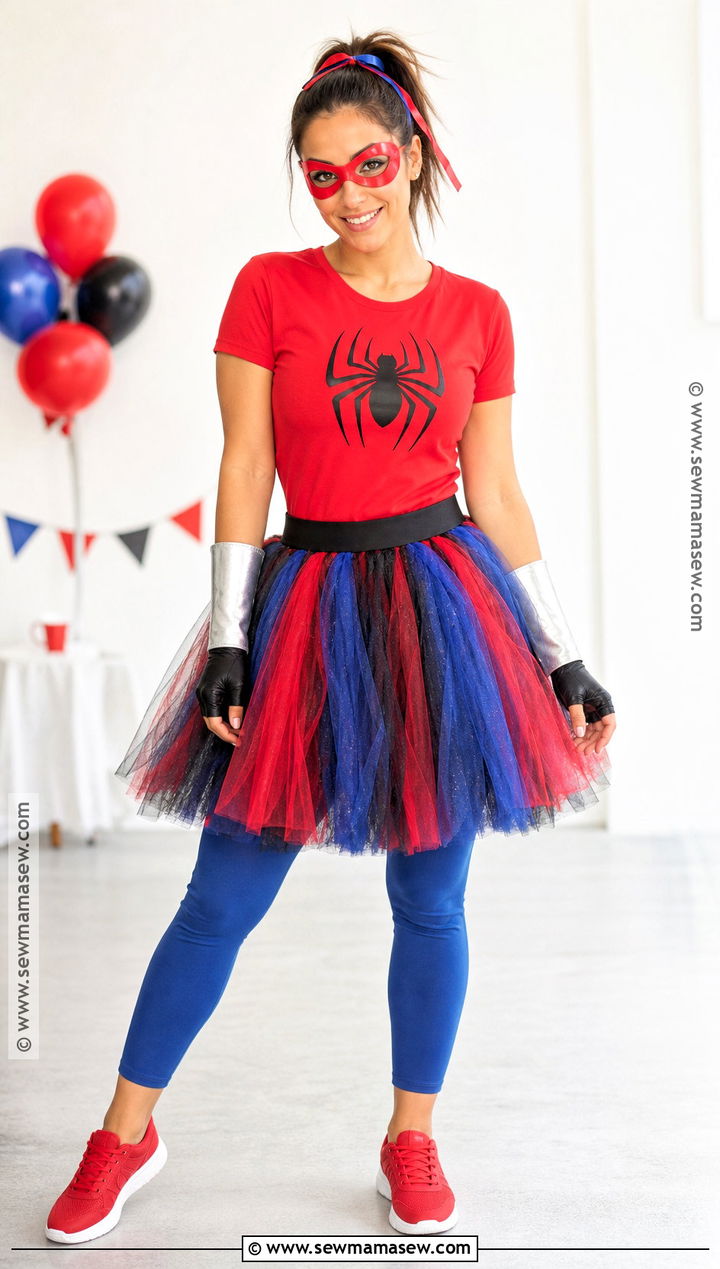 Last Minute Spidergirl Tutu Costume - 30 Spidergirl Costume Ideas
