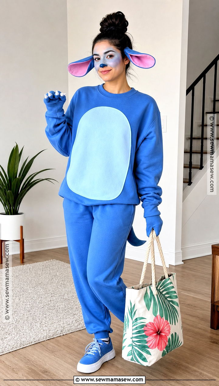 Last Minute Stitch Costume - 30 stitch halloween costume ideas