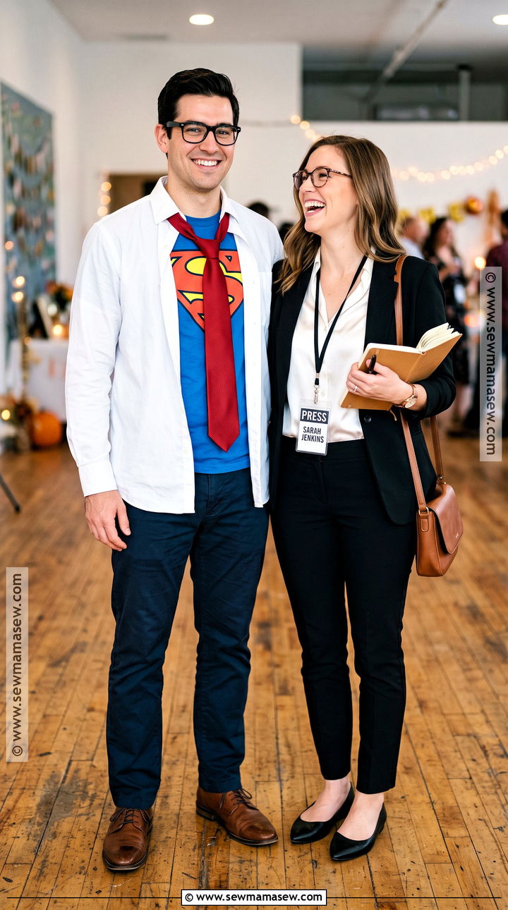 Last Minute Superman And Lois Lane Costume - 35 superman and lois lane costume ideas