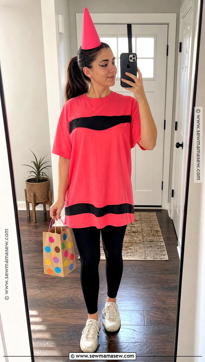 Last Minute T Shirt Crayon Costume - 35 crayon costume ideas