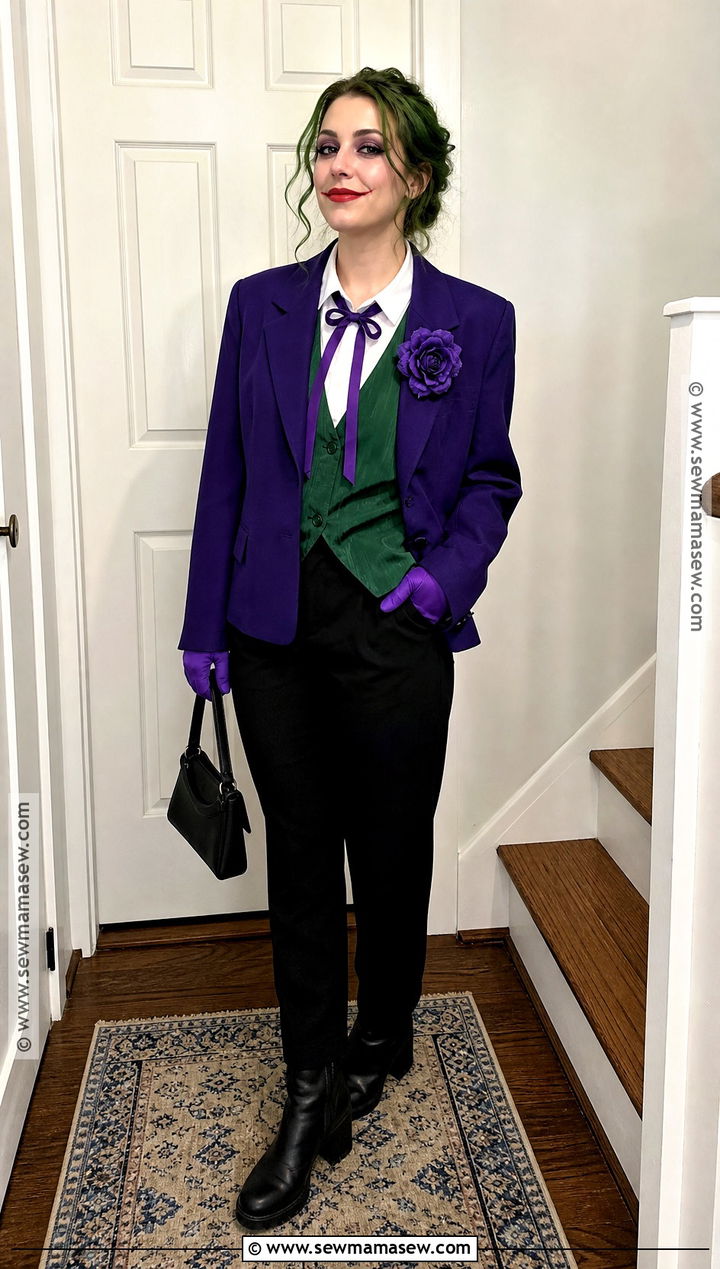 Last Minute Thrifted Female Joker Costume - 35 female joker costume ideas
