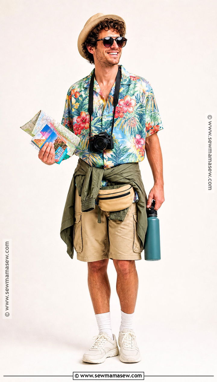 Last Minute Tourist Costume - 45 costume party ideas