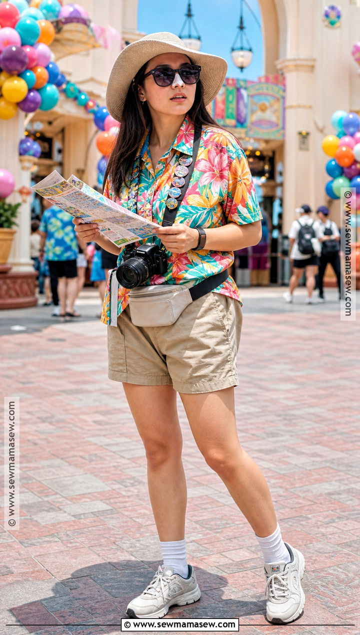 Last Minute Tourist Costume With Hawaiian Shirt - 30 Halloween Party Costume Ideas