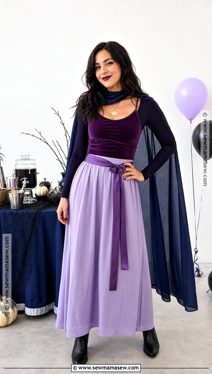 Last Minute Vanessa Costume With Maxi Skirt - 30 Vanessa Little Mermaid Costume Ideas