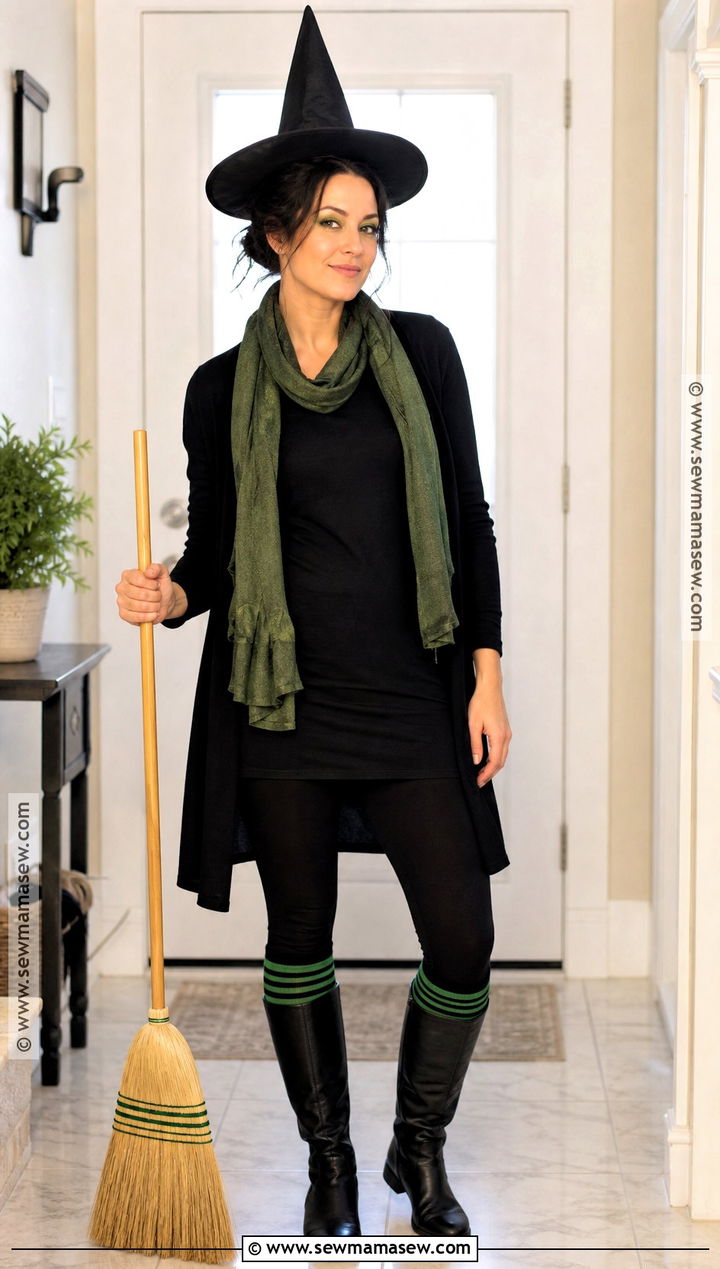 Last Minute Wicked Witch Costume - 30 bad witch wizard of oz costume ideas