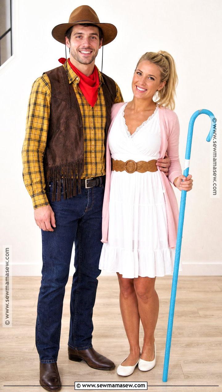 Last Minute Woody And Bo Peep Costume - 40 woody and bo peep costume ideas