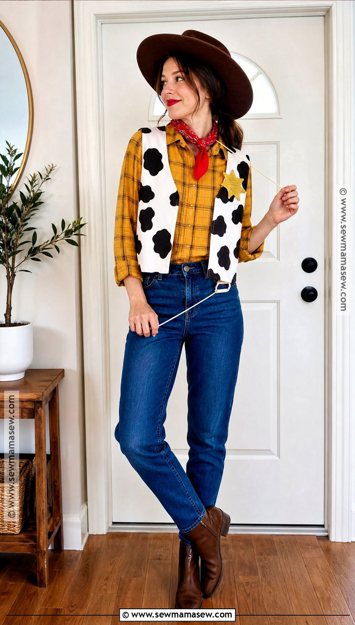 Last Minute Woody Costume With Closet Basics - 30 woody costume women's ideas